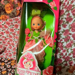 Vintage 1984 Rose Petal Doll: Kenner NRFB Collectible, Flower