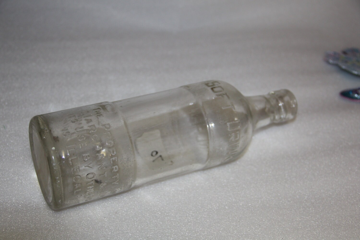 marchants soft drink bottle