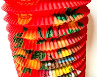 Chinese Paper Party   Lantern Feng Shui Peach  Blossom