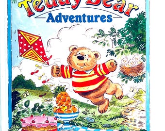 Teddy Bear Adventures: 1994 Illustrated Children's Book
