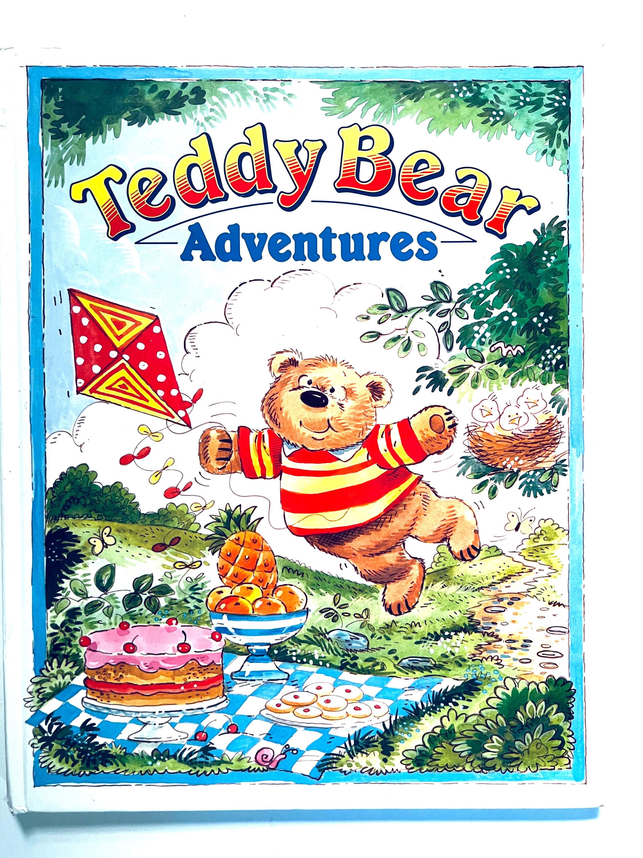 Teddy Bear Adventures: 1994 Illustrated Children's Book - Etsy