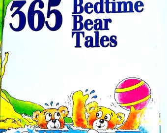 365 Gute-Nacht-Bären-Märchen: Illustriertes Kinder Märchenbuch Hardcover Ausgabe Teddybären Vorschulkind