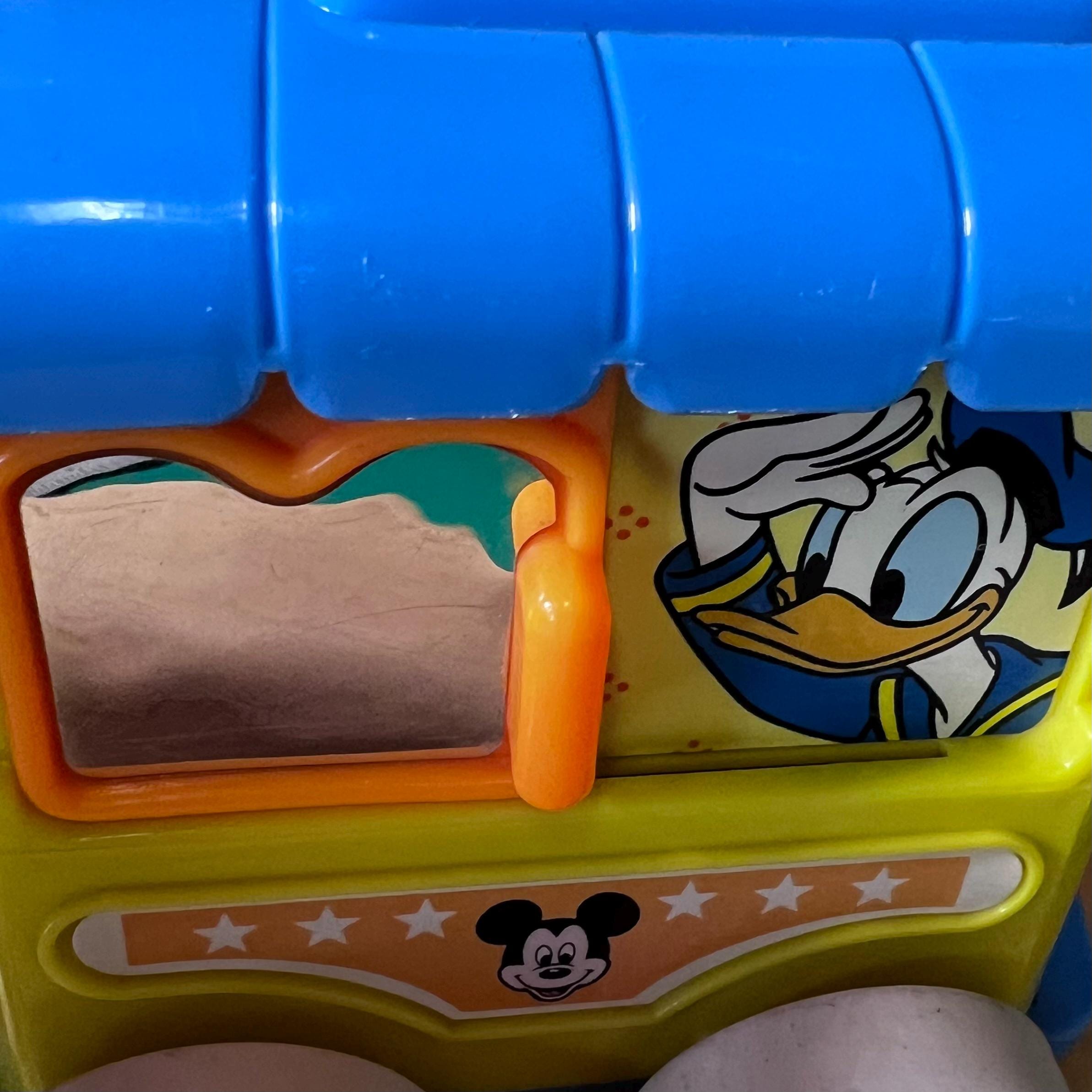 ヴィンテージディズニーおもちゃの列車：ミッキーマウス、ドナルド