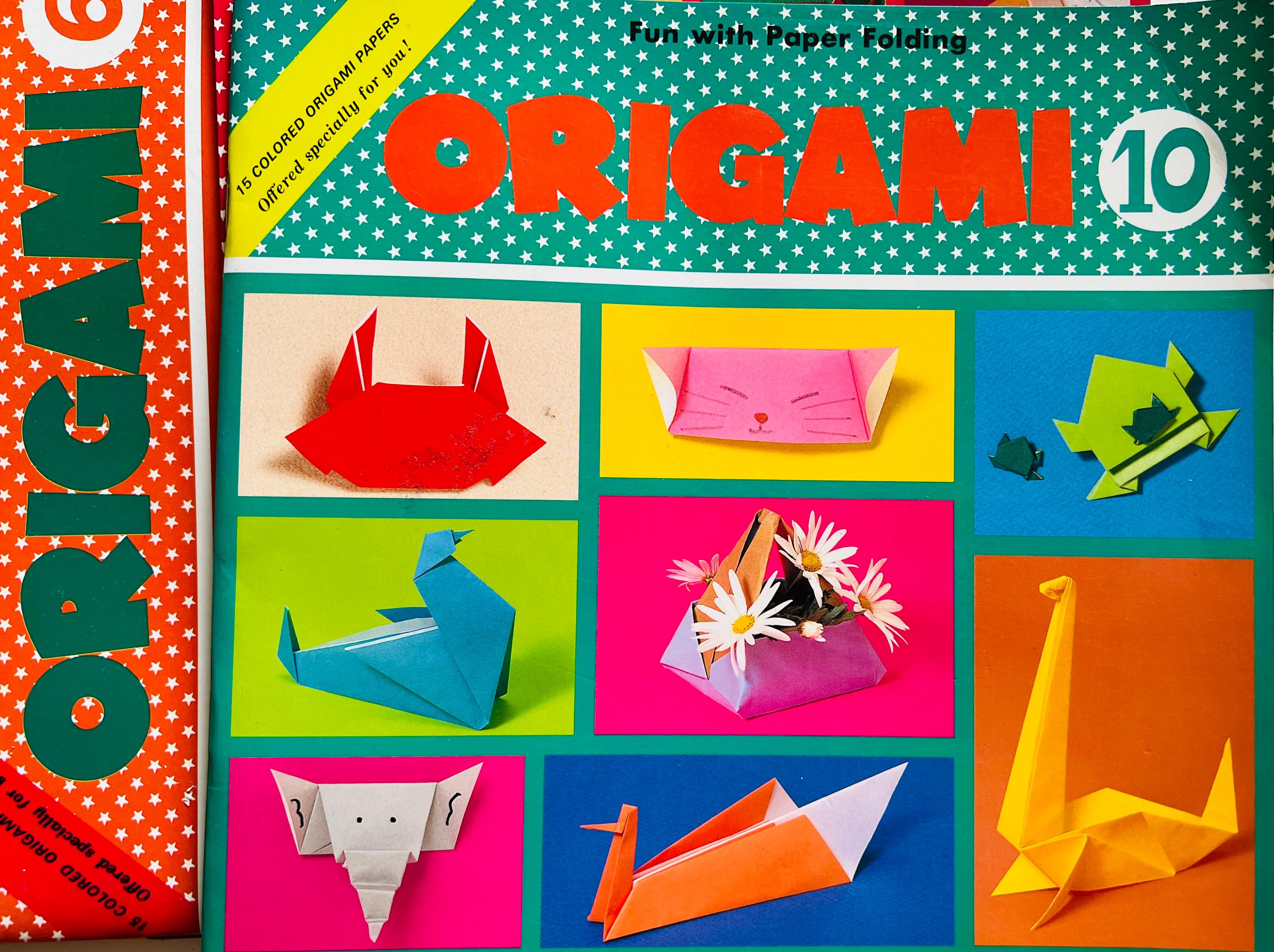 Vintage Origami Book Set: 1960s Japanese Paper Folding Guides - Etsy