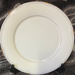 Noritake Fine China Japan Golden Cove 7719 Noritake große Platte Noritake Servierplatte Vintage japanisches China Goldband Ersatzplatte