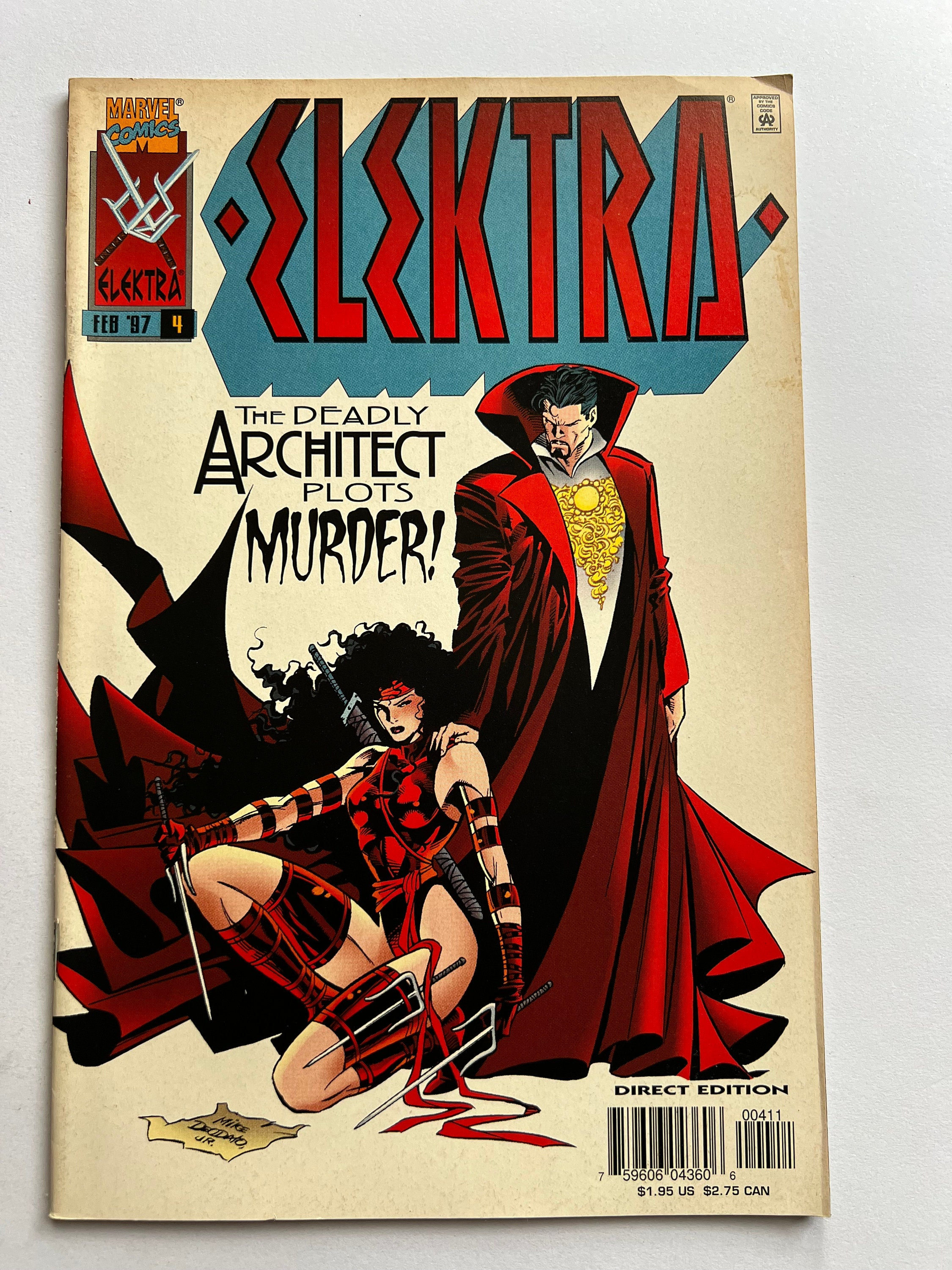 アメコミ・英語　ELEKTRA # 18 （MARVEL 1996）リーフ版 アメコミ・英語 ELEKTRA # 18 （MARVEL 1996）リーフ版 Elektra