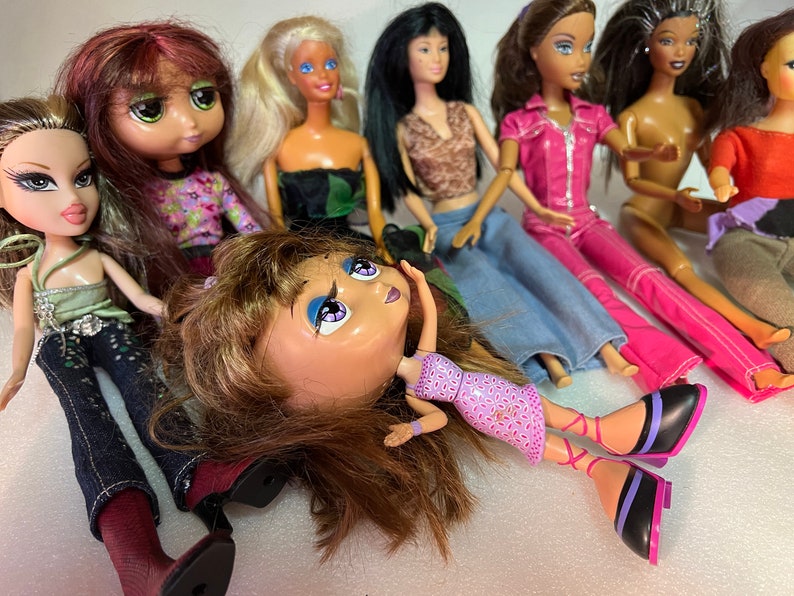 Bulk Dolls 8 Dolls Barbie Mattel MGA Doll Collection of 8 - Etsy