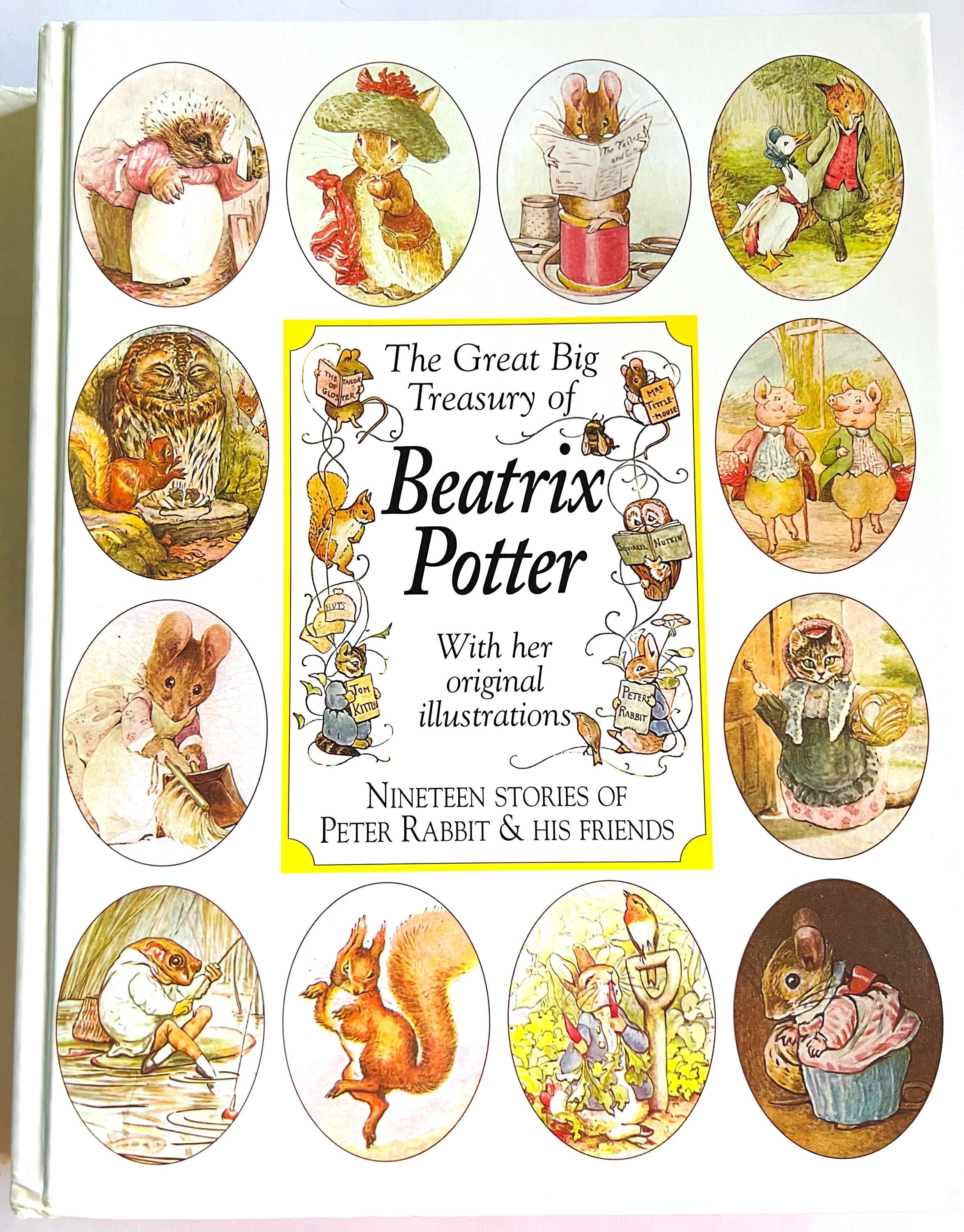 Vintage Beatrix Potter Treasury: 19 Illustrated Peter Rabbit