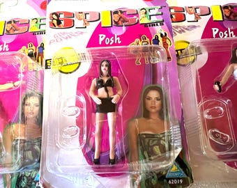 Vintage 1998 Posh Spice Dolls: Toymax Sammlerstück, Originalverpackung Menge 3 Musik-Memorabilien
