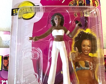 Spice Girls Scary Spice Dolls: 1998 Toymax, Original Packaging (Set of 3, 8cm ) Music Memorabilia