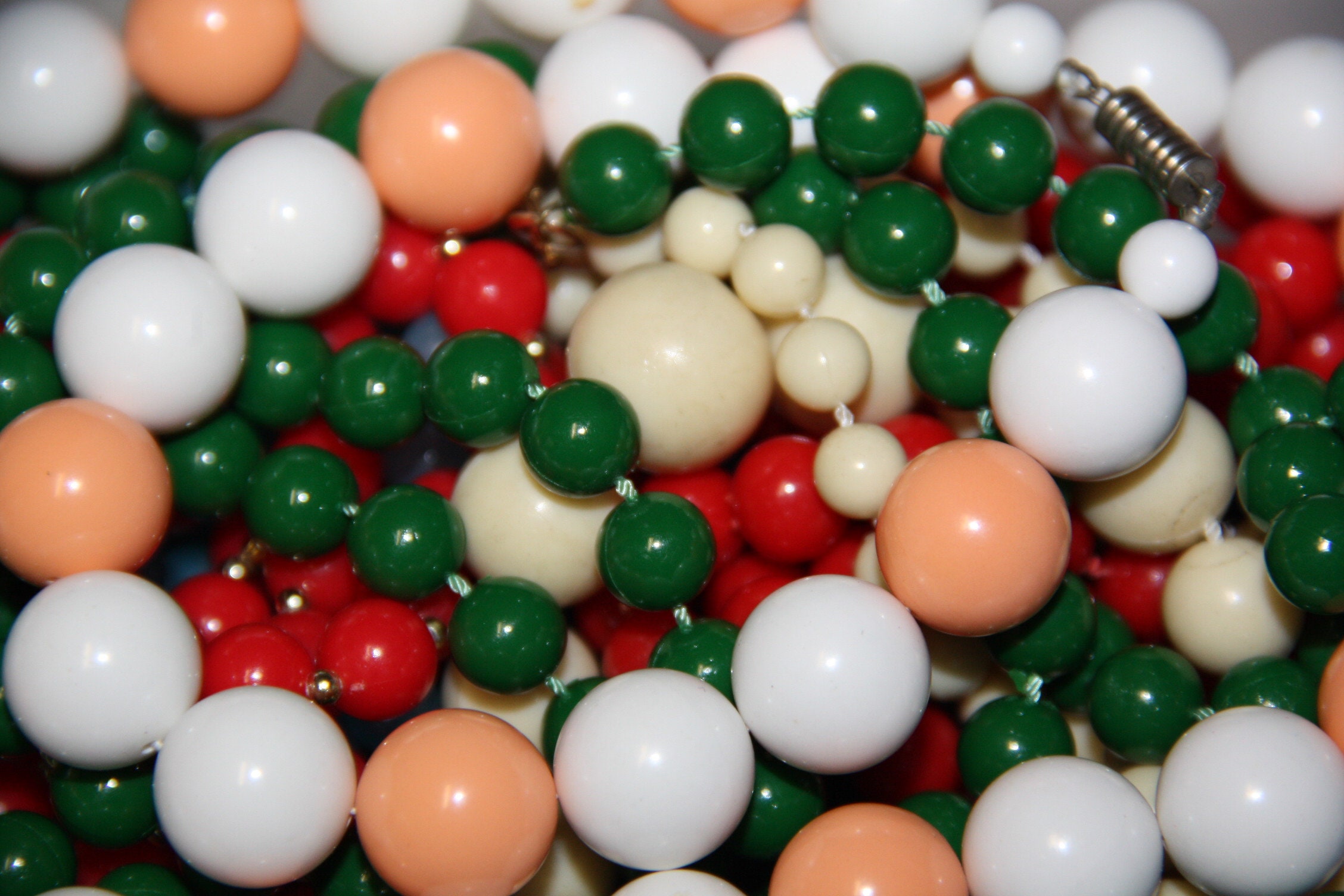 Vintage beads retro beads 8 strands suitable for vintage pops Etsy