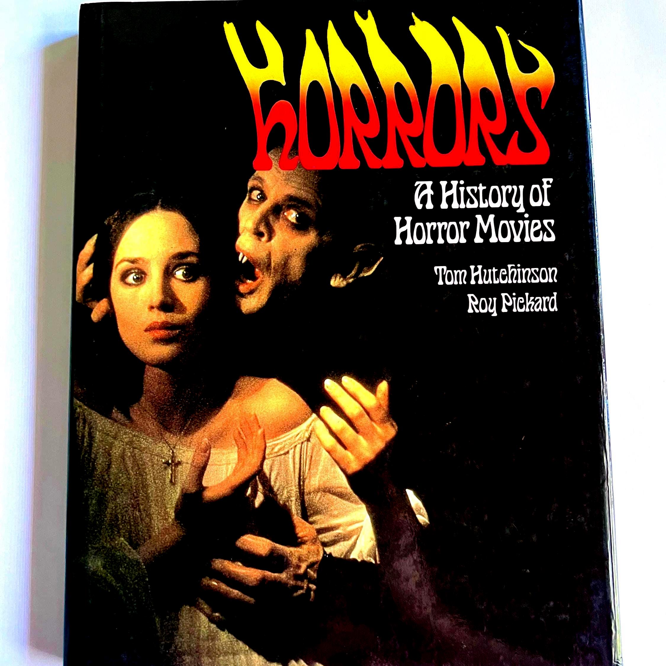 Hollywood Horror Movie Memorabilia Vintage Film Reference Book of Horror Movies Hardcover 1984