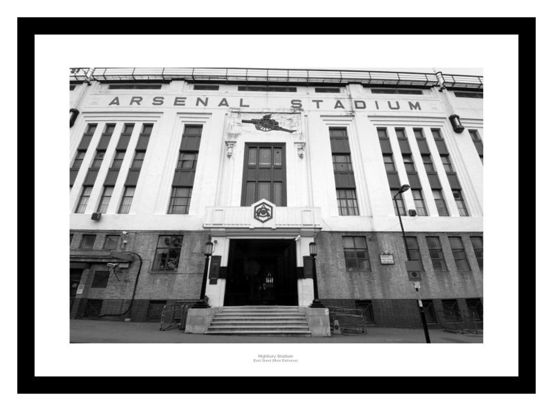 Highbury East Stand Entrance Poster main image 0