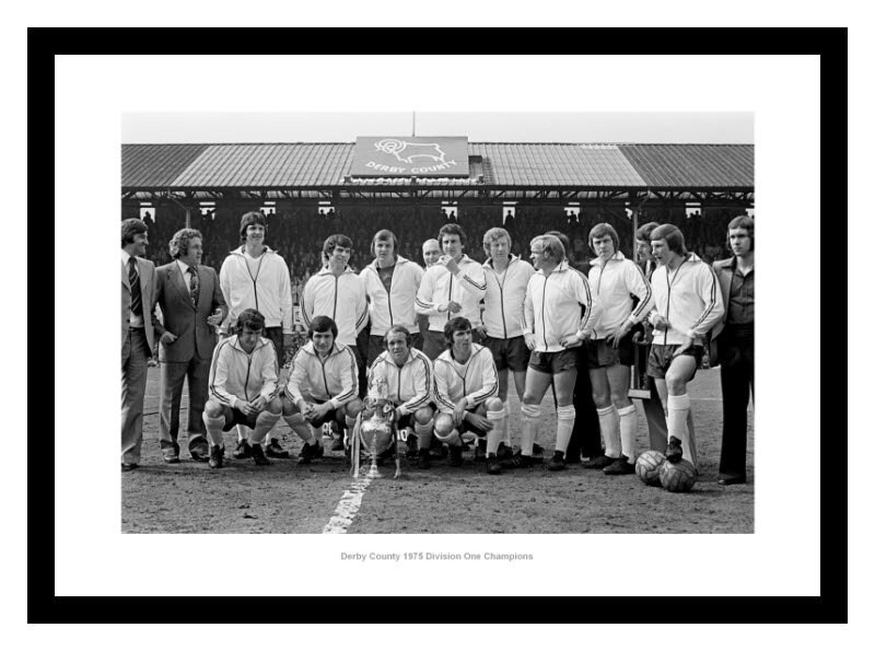 Derby County 1975 League Champions Team Photo Memorabilia Etsy