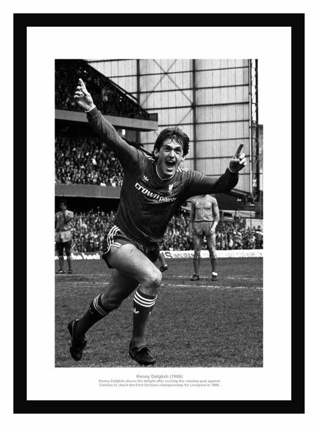 Kenny Dalglish Liverpool 1986 League Champions Photo