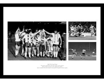 Tottenham Hotspur 1981 FA Cup Final Photo Memorabilia