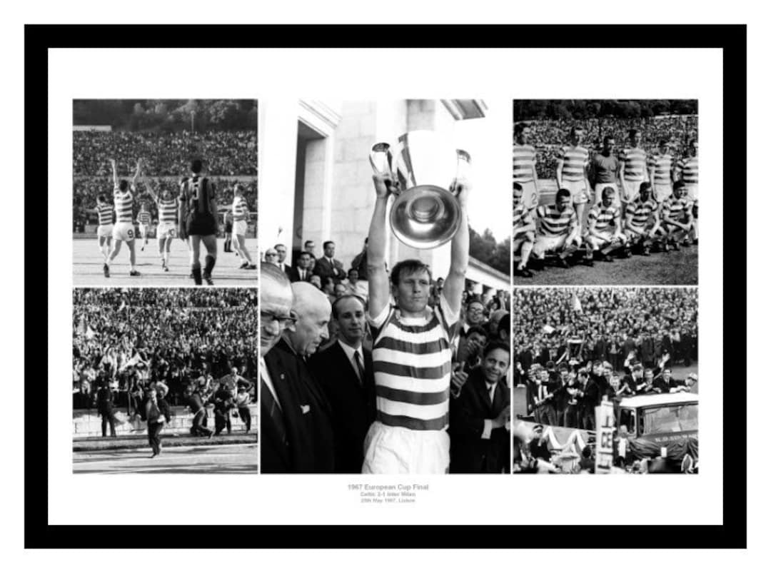 Celtic FC 1967 European Cup Final Photo Memorabilia - Etsy, image size:1080x803