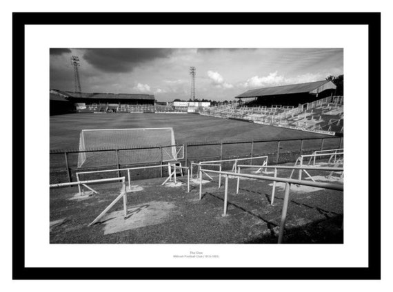 Millwall FC The Old Den Stadium 1988 Historic Photo Memorabilia