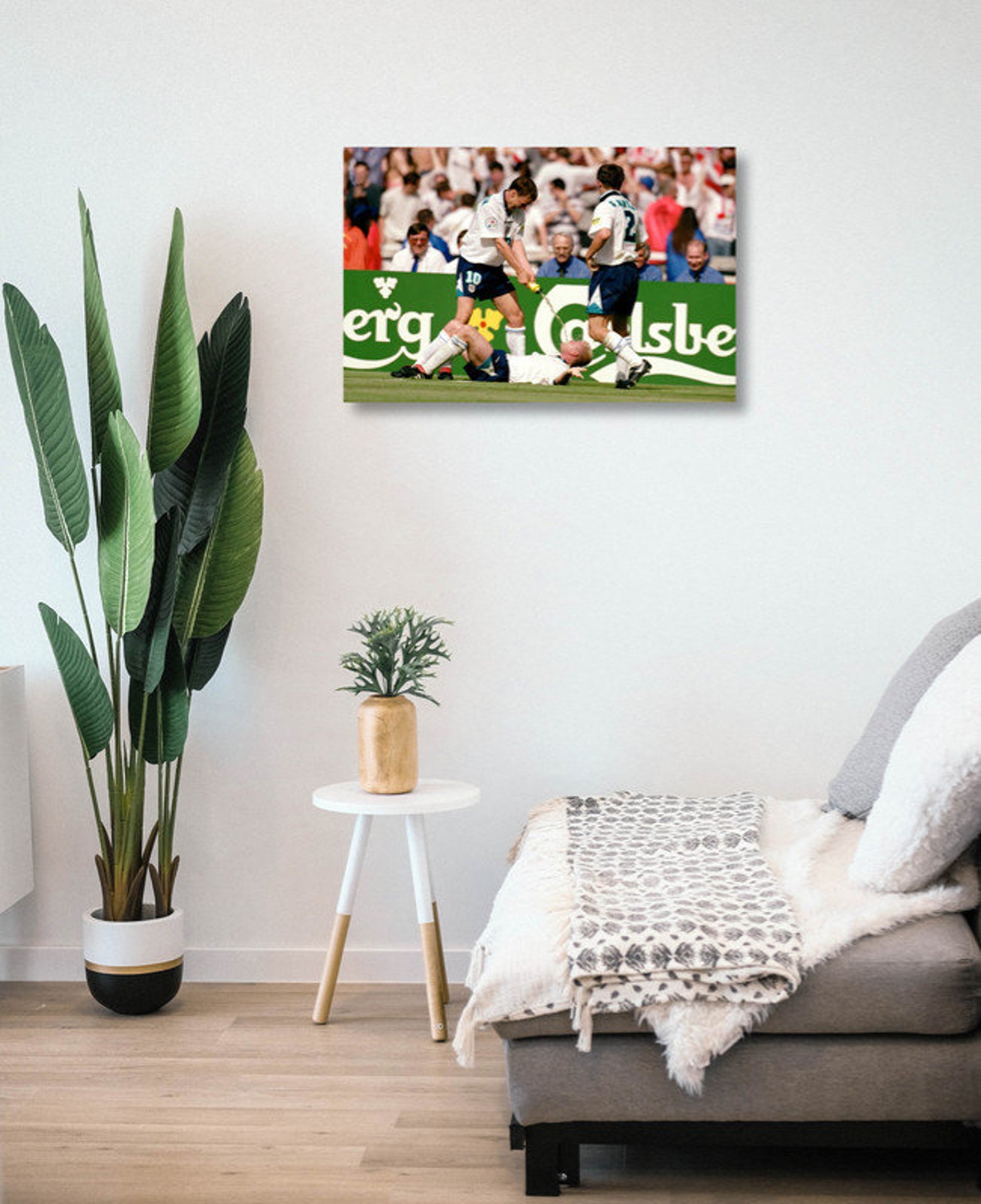 Paul Gascoigne Gazza 'dentist Chair' Euro 96 Photo Etsy UK