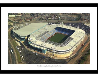 Coventry City Stadium Aerial View Photo Memorabilia