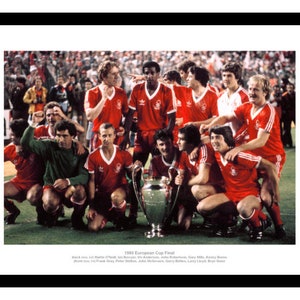 Nottingham Forest 1980 European Cup Final Team Photo Memorabilia