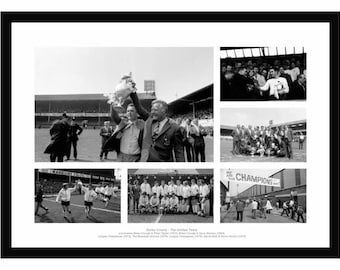 Derby County - The Golden Years Photo Memorabilia