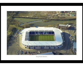 Leicester City Stadium Aerial View Photo Memorabilia