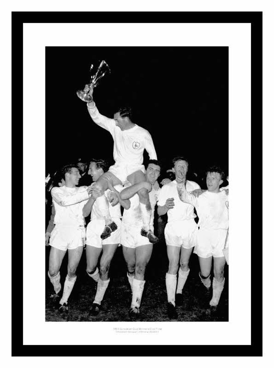 Tottenham Hotspur 1963 European Cup Winners Cup Final Photo Etsy