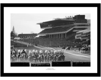 Champion Day at the Cheltenham Festival Horse Racing Photo Memorabilia