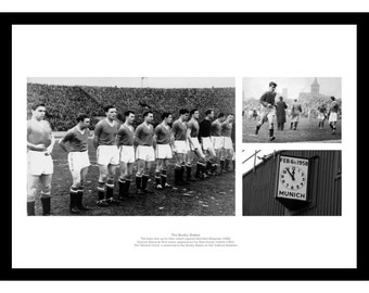 The Busby Babes Manchester United Photo Memorabilia