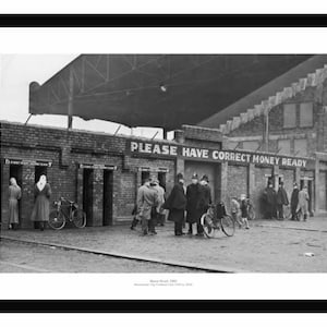 Manchester City Maine Road Stadium 1950 Photo Memorabilia