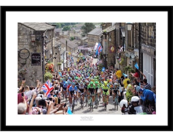 2014 Tour de France Yorkshire Grand Depart Photo Memorabilia