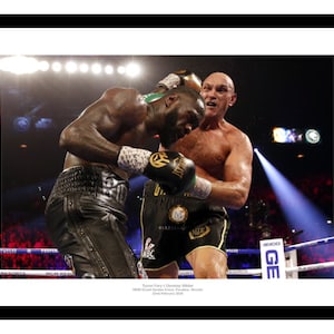 Tyson Fury v Deontay Wilder 2 Boxing Photo