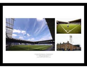 Leicester City Stadiums Past & Present Photo Memorabilia