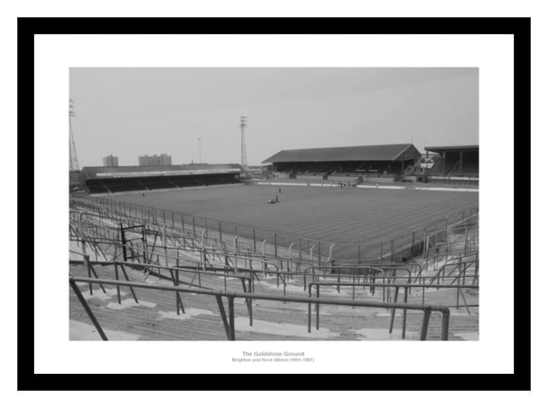 The Goldstone Ground Brighton & Hove Albion Photo Memorabilia