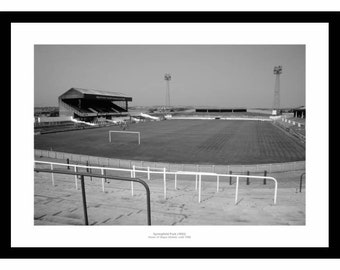 Springfield Park Wigan Athletic Historic Old Stadium Photo Memorabilia