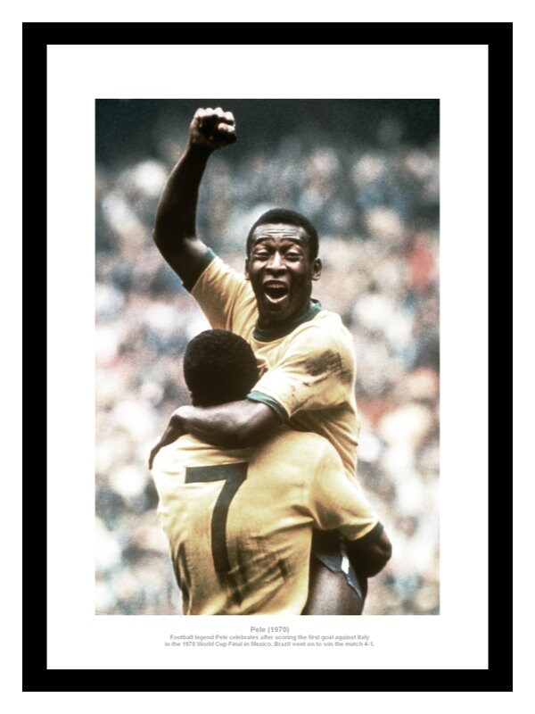 Pelé avec le Brésil au Mondial 1962 - Photo et Tableau - Editions