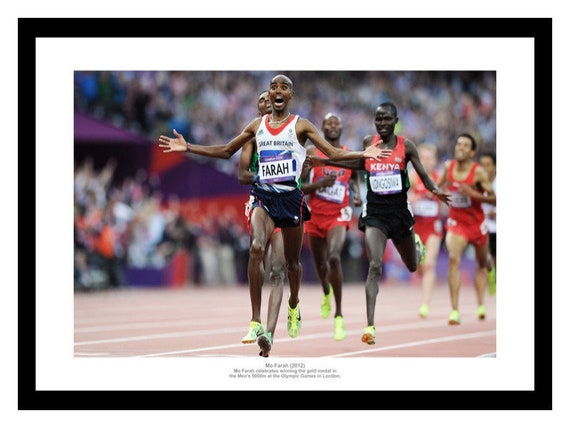 Mo Farah Hour Run Mo Farah London 2012 Olympics Athletics