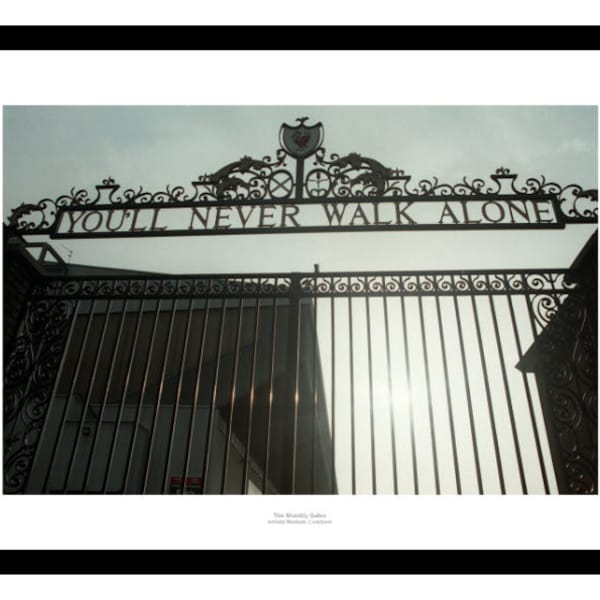 Shankly Gates Liverpool Anfield Stadium Photo Memorabilia