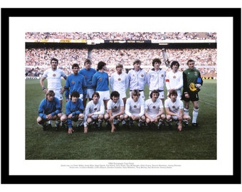 Fanion Finale Coupe D'Europe 1982 - Aston Villa / Bayern Munich - Avec Certificat