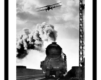 Flying Scotsman Historic 1934 Steam Train Photo Memorabilia