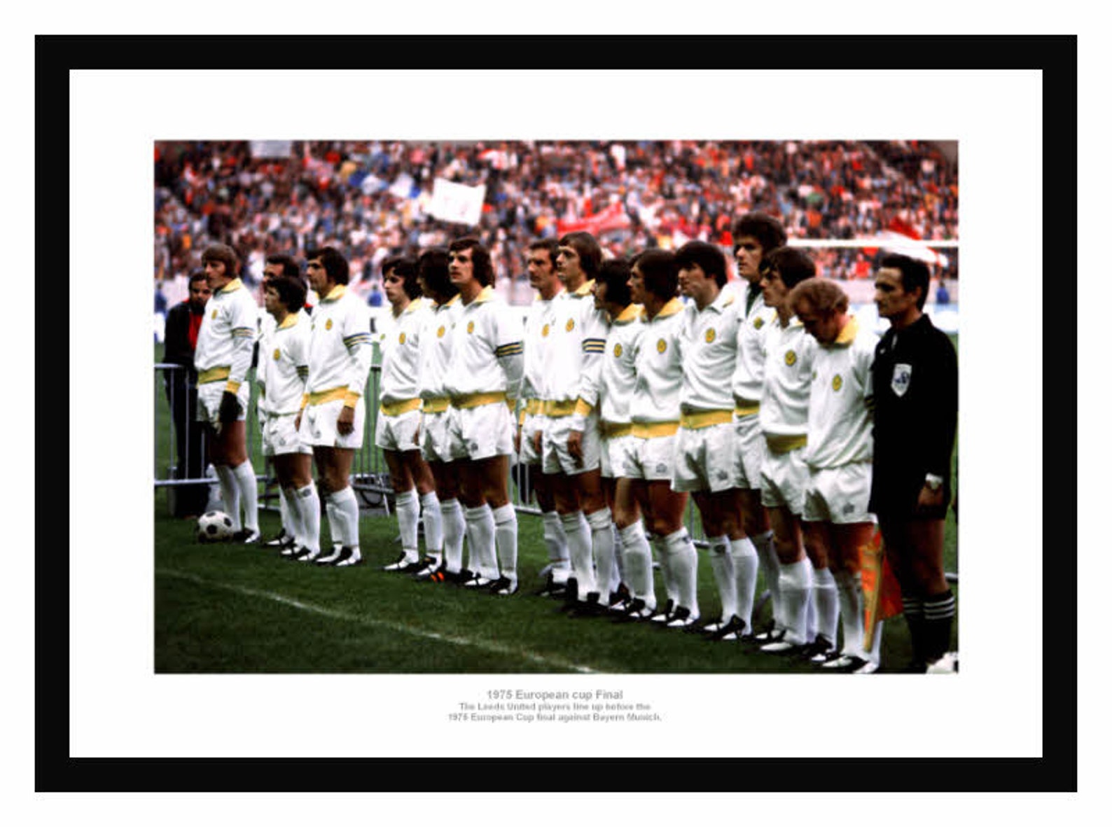 Leeds 1975 European Cup Final Team Photo Memorabilia Etsy UK