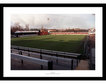 Darlington FC Feethams Historic Old Stadium Photo Memorabilia