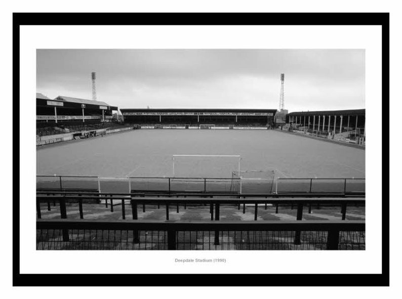 Preston North End Deepdale Football Stadium 1990 Photo Memorabilia image 1
