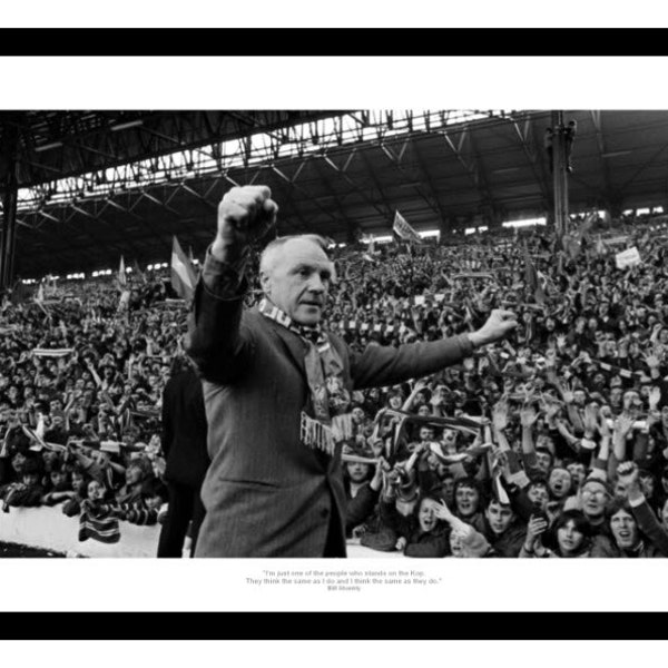 Bill Shankly Liverpool FC Classic Quote Photo Memorabilia