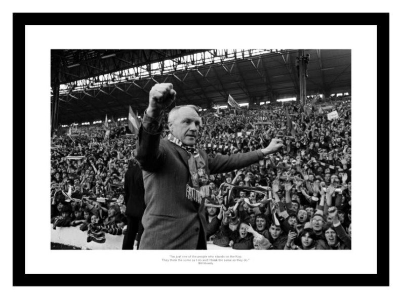 Bill Shankly Liverpool FC Classic Quote Photo Memorabilia image 1