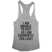 i am unable to quit as i am currently too legit tank top funny women ladies lady tops fitness yoga crossfit training workout gym summer cool 