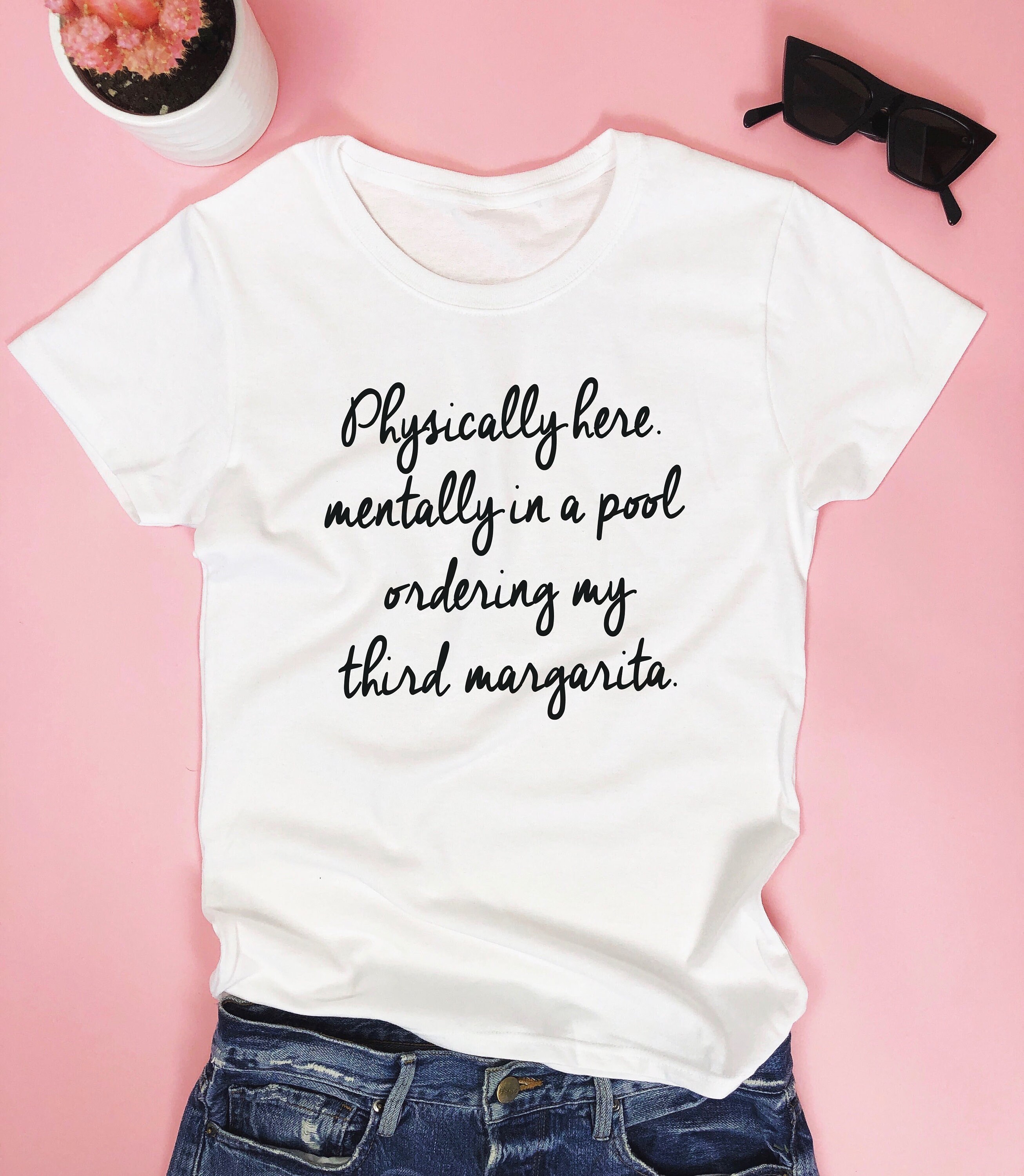 party Mens Cotton T-Shirt I'M JUST HERE FOR THE MARGARITAS party Mens Cotton T-Shirt I'M JUST HERE FOR THE MARGARITAS