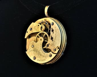 Men’s Gold Steampunk Necklace