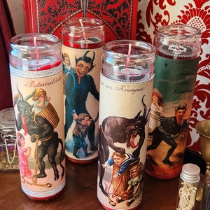 Krampus Prayer Candles